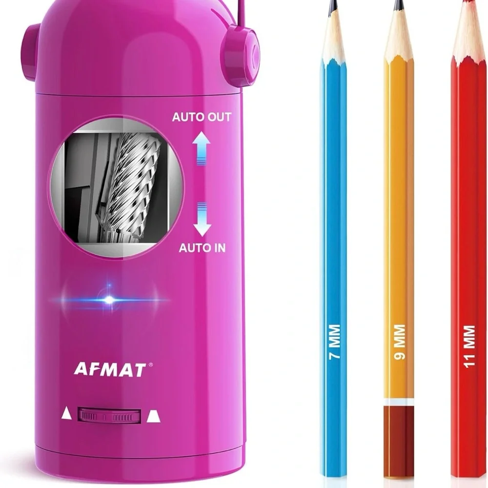 * Rechargeable Cute Monster Pencil Sharpener